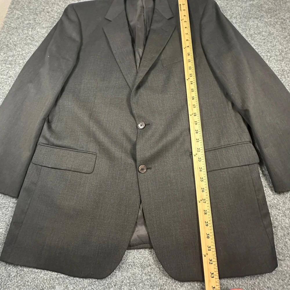 Brooks Brothers Men's Madison 100% Wool 2-Button Blazer Gray USA • 44L / 39W‎
